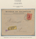 Österreichische Post In Der Levante: 1845/1914, Sammlung Mit Ca.40 Belegen Aus CONSTANTINOPEL, Dabei - Levant Autrichien