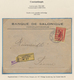 Österreichische Post In Der Levante: 1845/1914, Sammlung Mit Ca.40 Belegen Aus CONSTANTINOPEL, Dabei - Oriente Austriaco