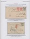 Delcampe - Österreichische Post In Der Levante: 1855/1914, Extraordinary Exhibit On 44 Album Pages, Comprising - Levant Autrichien
