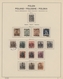 Polen: 1860-1944: Used Collection On Printed Pages, From No.1 With Almost All Issues And All The Min - Gebruikt