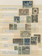 Polen: 1917/18 Ca.: Collection Of 127 PROOFS, All Different And Imperf, From More Than 35 Artists/de - Gebruikt