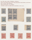 Polen - Bestellpostanstalten: PRZEDBORZ: 1917/1918, Deeply Specialised Collection Of Apprx. 300 Stam - Altri & Non Classificati