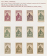 Polen - Bestellpostanstalten: ZARKI: 1918, Specialised Collection Of Seven Genuine Stamps And A Stud - Other & Unclassified