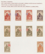 Polen - Bestellpostanstalten: ZARKI: 1918, Specialised Collection Of Seven Genuine Stamps And A Stud - Otros & Sin Clasificación