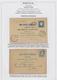 Delcampe - Portugal - Ganzsachen: 1878/1887 (ca.), POSTAL CARDS LUIS I. (King's Head Facing Left), Collection/a - Postwaardestukken
