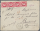 Delcampe - Rumänien: 1872-75 Ca.: Correspondence From Paris To E. Hillel Manoach, Bucharest Containing 22 Front - Gebruikt