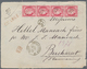 Delcampe - Rumänien: 1872-75 Ca.: Correspondence From Paris To E. Hillel Manoach, Bucharest Containing 22 Front - Gebraucht