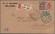 Russland: 1873-1928, Collection Of Ca. 60 Covers, Viewcards (only Railway Stations!) And Commerciall - Lettres & Documents