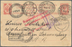 Russland: 1890-1913, Little Holding Of Ca. 20 Covers And Used Postal Stionery Cards, One Card Sent A - Lettres & Documents