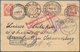 Russland: 1890-1913, Little Holding Of Ca. 20 Covers And Used Postal Stionery Cards, One Card Sent A - Briefe U. Dokumente