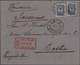 Russland: 1895-1922, Nine Letters And Postal Stationeries, All As Registered Mail, Incl. Automatic R - Cartas & Documentos