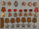 Delcampe - Russland - Besonderheiten: Russland - Russia: Collection Of Soviet Orders, Medals And Badges "Polnyj - Sonstige & Ohne Zuordnung