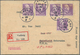 Delcampe - Schweden: 1860/1950 (ca.), Holding Of Several Hundred Covers/cards Incl. Registered And Airmail, Sta - Storia Postale