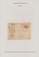 Delcampe - Schweden - Ganzsachen: 1872-1911 Specialized Collection Of About 470 Postal Stationery Cards With Fr - Postwaardestukken