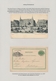 Delcampe - Schweden - Ganzsachen: 1872-1911 Specialized Collection Of About 470 Postal Stationery Cards With Fr - Postwaardestukken