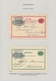 Delcampe - Schweden - Ganzsachen: 1872-1911 Specialized Collection Of About 470 Postal Stationery Cards With Fr - Enteros Postales