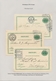 Delcampe - Schweden - Ganzsachen: 1872-1911 Specialized Collection Of About 470 Postal Stationery Cards With Fr - Entiers Postaux