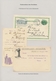 Delcampe - Schweden - Ganzsachen: 1872-1911 Specialized Collection Of About 470 Postal Stationery Cards With Fr - Enteros Postales