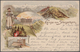 Schweiz: 1814/1955, Vielseitige Partie Von 58 Briefen Und Karten, Ab Gutem Teil Vorphila, Markenzeit - Sammlungen