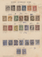 Schweiz: 1854/1918, Meist Gestempelte Sammlung Auf Albumseiten, Dabei Bessere Frühe Ausgaben Wie Ray - Lotes/Colecciones