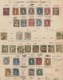 Schweiz: 1854/1918, Meist Gestempelte Sammlung Auf Albumseiten, Dabei Bessere Frühe Ausgaben Wie Ray - Collections