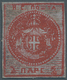 Delcampe - Serbien: 1866, Newspaper Stamps, Lot Of Eleven Unused Stamps: 1pa. Green (3) And 2pa. Red (8), Each - Servië