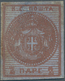 Delcampe - Serbien: 1866, Newspaper Stamps, Lot Of Eleven Unused Stamps: 1pa. Green (3) And 2pa. Red (8), Each - Serbia