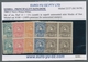 Serbien: 1880, Definitives "Milan", Specialised Assortment Of 32 Stamps Incl. Complete Set Blocks Of - Servië