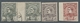 Delcampe - Serbien: 1880, Definitives "Milan", Specialised Assortment Of 32 Stamps Incl. Complete Set Blocks Of - Servië