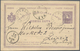 Serbien: 1883/1918, Small Holding Of Ca. 60 Mint And Used Postal Stationary, Incl. Some Letters, One - Serbien