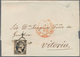 Spanien: 1850/1852, 30 Covers Franked With 4 Cuartos Isabella II. Fine To Very Fine. - Lettres & Documents