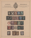 Spanien: 1850/1880, Mainly Used Collection Of Classic And Semi-classic Issues Arranged On Ancient Sc - Cartas & Documentos