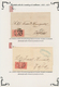 Spanien: 1851/1871, Extensive Exhibition Collction On Leaves Featuring About 200+ Letters On 108 Pag - Covers & Documents