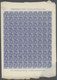 Spanien: 1870/1874, Assortment Of Apprx. 500 Imperf. Stamps Within Sheets Showing Distinctive Variet - Brieven En Documenten