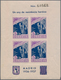 Delcampe - Spanien - Lokalausgaben: 1937, PI DE LLOBREGAT: Accumulation Of Four Different ZIG-ZAG ROULETTED Min - Emissions Nationalistes