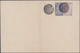 Thrakien - Ganzsachen: 1913, Three Stationaries: 2 P. To Galata With Arrival Stamp (crack At The Bot - Thracië