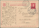 Tschechoslowakei: 1920/1970, Nice Lot Of About 70 Letters, Stationery Cards, One Parcel Card Dated 1 - Oblitérés