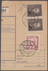 Delcampe - Tschechoslowakei - Stempel: 1945/1947, Transition Period, Comprehensive Collection/accumualtion Of F - Andere & Zonder Classificatie