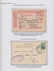 Delcampe - Türkei: 1872/1917, Imperial Ottoman Mail In Palestine/Holyland, Extraordinary Exhibit On 27 Album Pa - Gebraucht