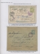 Delcampe - Türkei: 1872/1917, Imperial Ottoman Mail In Palestine/Holyland, Extraordinary Exhibit On 27 Album Pa - Gebraucht