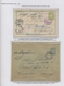 Delcampe - Türkei: 1872/1917, Imperial Ottoman Mail In Palestine/Holyland, Extraordinary Exhibit On 27 Album Pa - Gebruikt