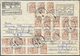 Ukraine: 1918/2004, Accumulation Of Ca. 270 Covers (many Sent To USA) And Unused And Used Postal Sta - Ucrania