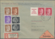 Europa: 1868/1967, Little Accumulation Of Approx. 50 Covers, Parcel Cards And Stationeries, A Varied - Andere-Europa