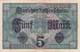 BILLET ALLEMAGNE 1917 - 5 MARK - 5 Mark