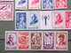 Delcampe - 1942/43 Timbres Neufs Superbe Etat Series YT 568/71 571A 576A 6/10 3/4LVF 10a Valeur 140 Eu  Vente Depart 8,00 Eur - Neufs