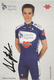 CARTE CYCLISME ALBERTO CONTADOR SIGNEE TEAM LIBERTY 2006 - Radsport