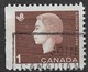 Canada 1963. Scott #401a (U) Queen Elizabeth II And Mineral Crystals - Einzelmarken