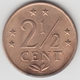 @Y@    Nederlandse Antillen   2 1/2  Cent  1971 ( 4621 ) - Antilles Néerlandaises