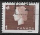 Canada 1963. Scott #401a (U) Queen Elizabeth II And Mineral Crystals - Timbres Seuls