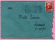 Letter - Zagreb, 25.1.1957. / Zemun, 26.1.1957., Yugoslavia - Storia Postale